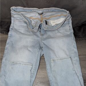 American Eagle Outfitters Men's Light Wash Skinny Jeans